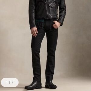 Polo Ralph Lauren Sullivan Slim Stretch Jeans Nwot Black